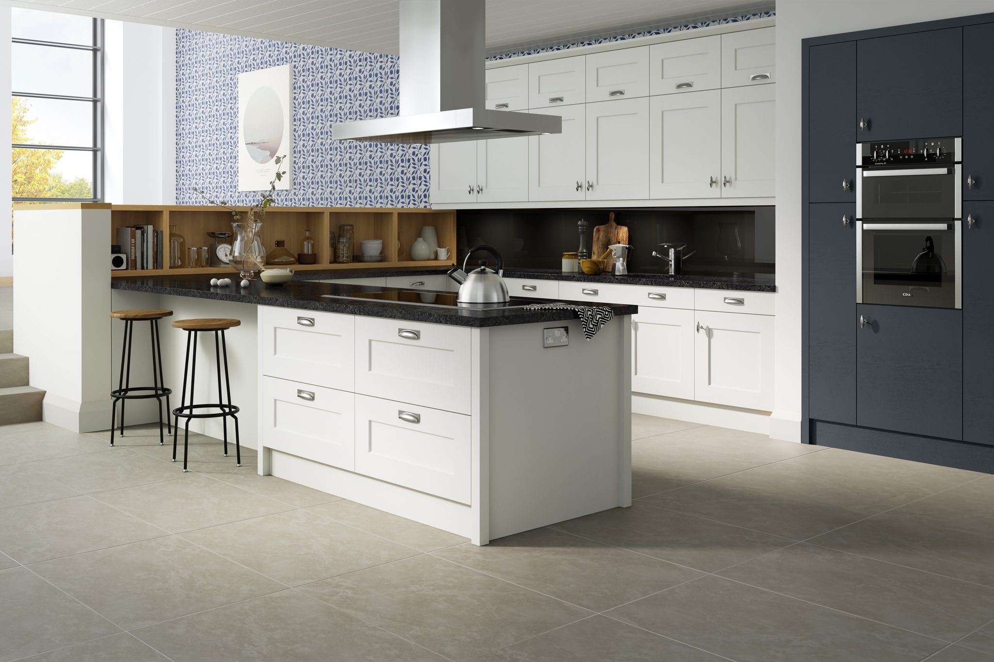 Select Shaker porca Handmade Kitchen New Forest
