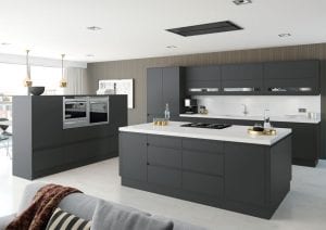 Matt Roma kitchen in anthracite grey