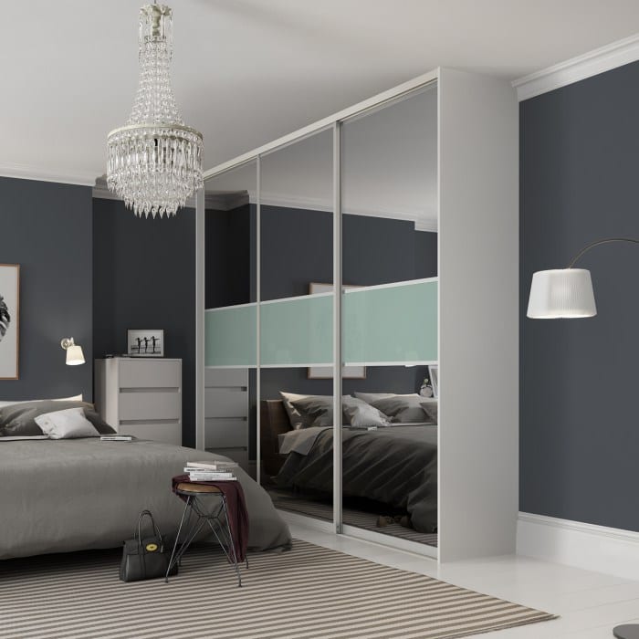 Domalti sliding doors in contemporary bedroom