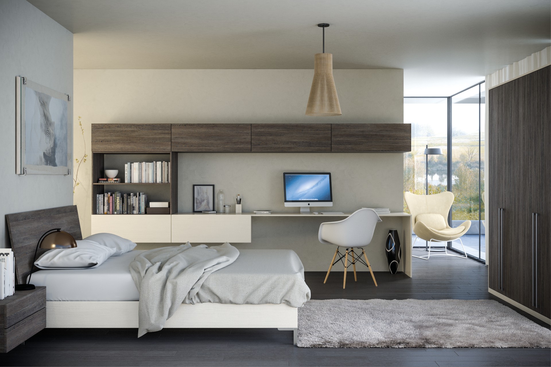 contemporary bedroom