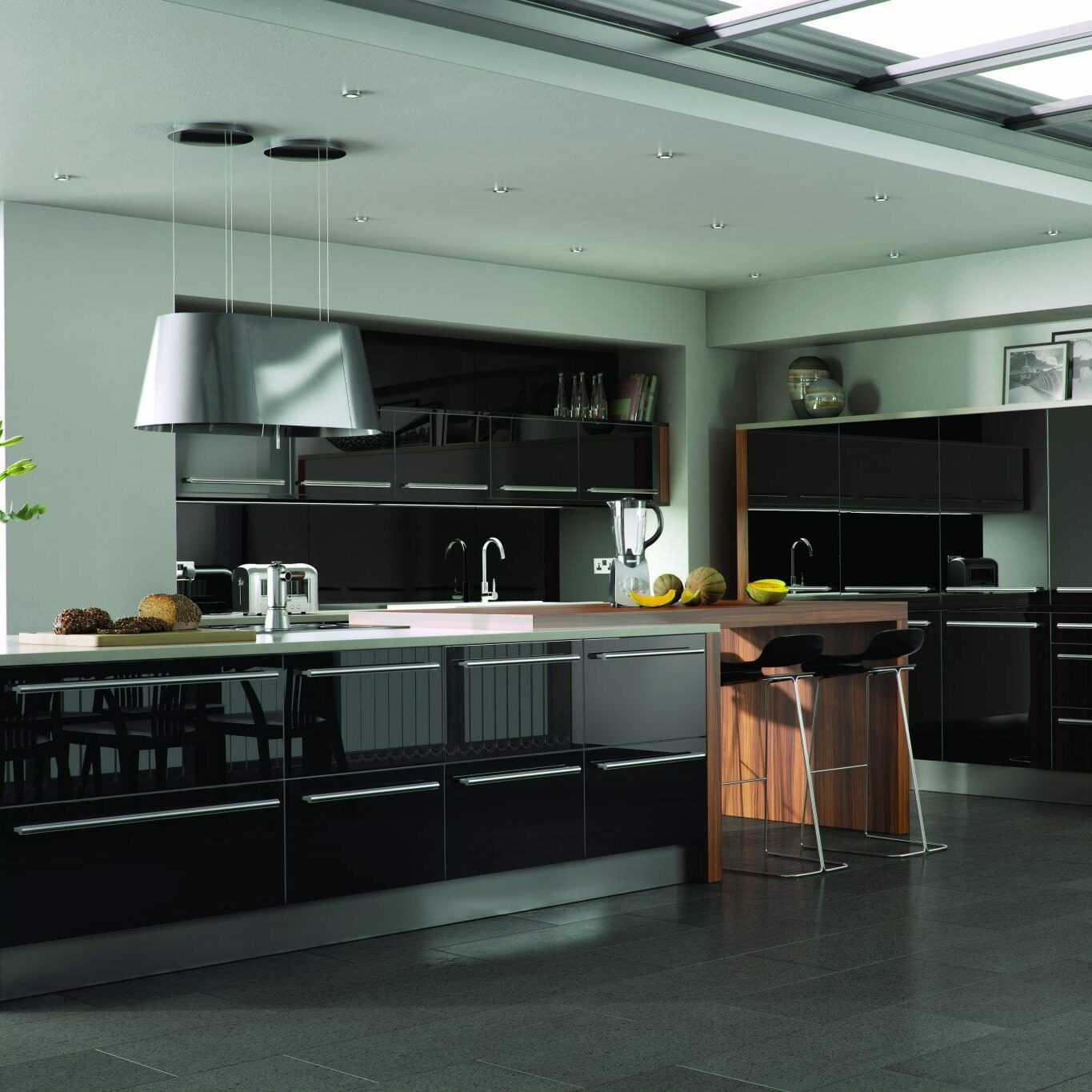 Genoa Black kitchen