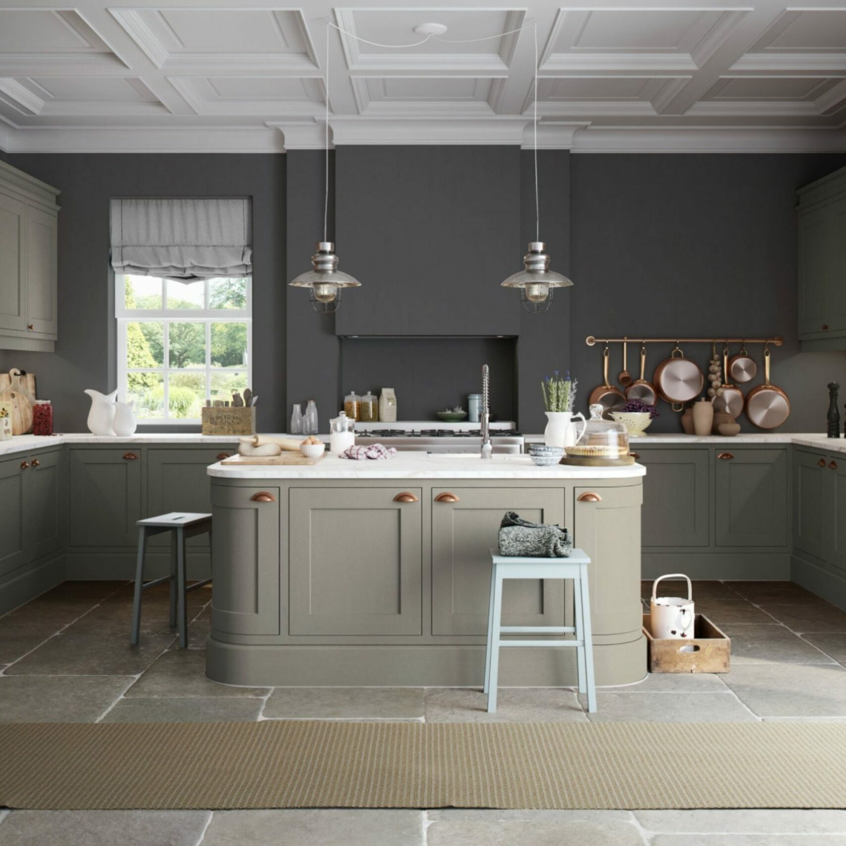 Grey In Frame Kitchen Hampshire